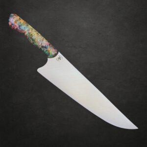 8" Stainless Chef Knife - Box Elder
