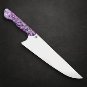 8.25" Stainless Chef Knife - Dank Resin