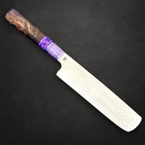 7" Stainless Damascus Nakiri