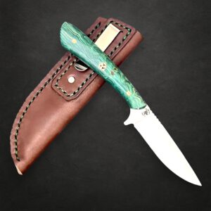 3" Stainless Vizsla EDC - Curly Juniper