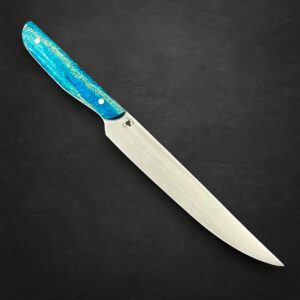 7" Stainless Damascus Kitchen Utility - Gmelina